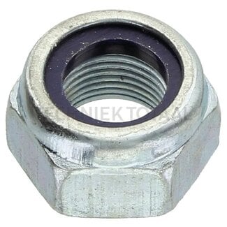 Borgmoer M12 x 1 mm DIN 985, sleutelmaat 19 mm, verzinkt