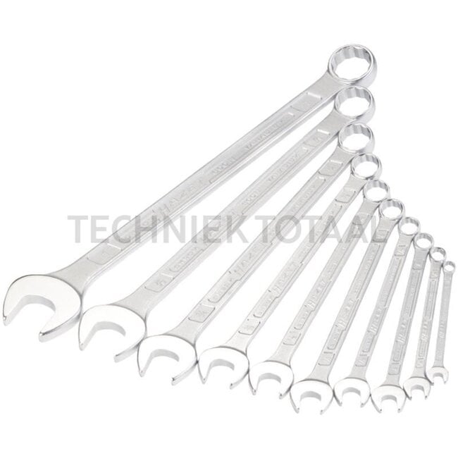 Hazet Combination spanner set - 600NA/10 - 600NA/10