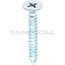 GRANIT Self-tapping countersunk screw 4.8x32 - 100 pcs.