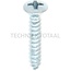 GRANIT Raised countersunk tapping screw 4.8x25 - 100 pcs.