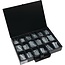 GRANIT BLACK EDITION Split pin assortment galvanized 1,6 x 32 up to 6,3 x 50 mm - 1351 piece