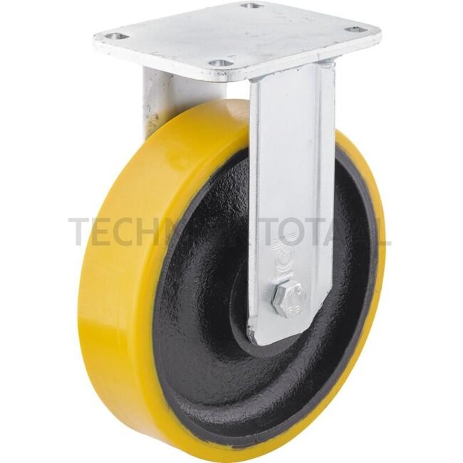 GRANIT Polyurethane heavy-duty fixed castors