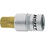 Hazet Krachtdopsleutelbit XZN - Lengte 43 mm, Materiaal: Chroom vanadium speciaal staal, Sleutelmaat: M18