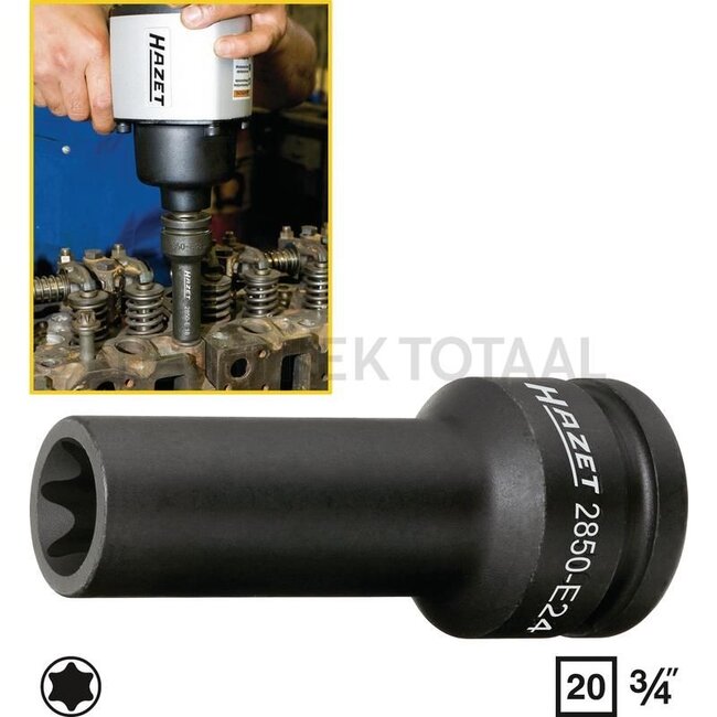 Hazet Impact socket TORX® - 2850-E24 - 2850-E24