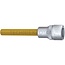 Hazet Screwdriver bit,100 mm, SW10, Ti Square 12.5 mm (1/2 inch), internal hexagonal profile 10 mm - 986L-10 - 986L-10