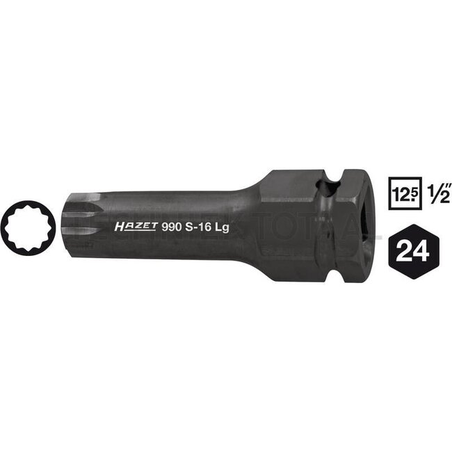 Hazet XZN impact screwdriver insert - 990S-18LG - 990S-18LG