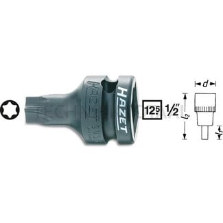 Hazet Torx impact screwdriver insert