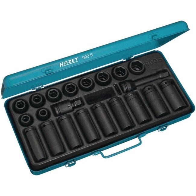 Hazet Impact socket wrench insert set - 900S - 900S