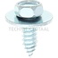 GRANIT Self-tapping screw M8x22 DIN 6901 - 50 pcs.