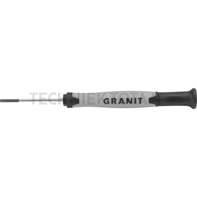 GRANIT BLACK EDITION Precision screwdriver, slotted