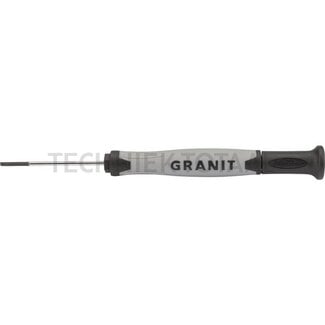 GRANIT BLACK EDITION Precision screwdriver, slotted