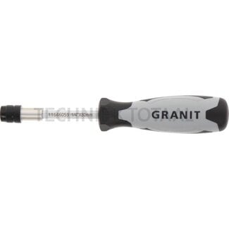 GRANIT BLACK EDITION Screwdrivers with 1/4" bit holder