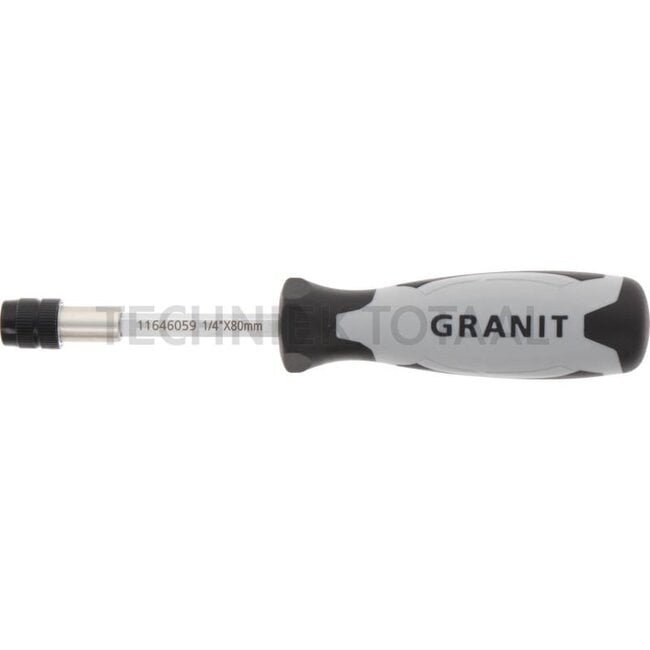 GRANIT BLACK EDITION Screwdrivers with 1/4" bit holder