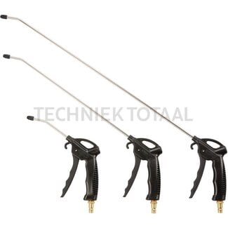 GRANIT BLACK EDITION Pneumatic blow gun set 3 pcs.