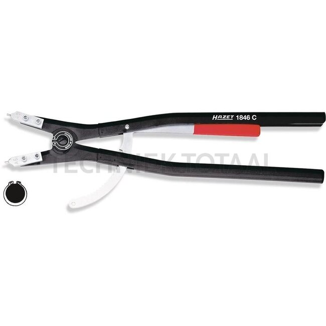 Hazet Lockring pliers - 1846C-5 - 1846C-5