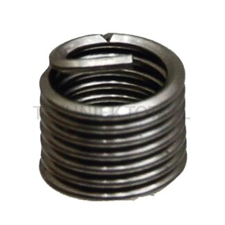 VÖLKEL Gewindeeinsatz Ablaufstutzen M6 x 1,0, 9 mm, Bohrer-Ø 6,3 mm