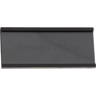 GRANIT BLACK EDITION DynamicPro magneethouder - Technische gegevens: Außenmaß: 80 x 40 mm, Maß für Etikett: 80 x 32 mm
