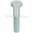 GRANIT Hexagon head bolt 1/2"x57.15 DIN 931 - 20029