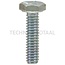 GRANIT Hexagon head bolt 1/4"x25.4 DIN 931 - 4859311/4UNC025