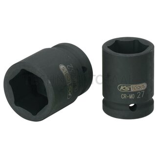 KS Tools 3/4" hexagon impact socket, short, 32mm