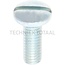 GRANIT Flat head screw M6x16 DIN 85 - 200 pcs.