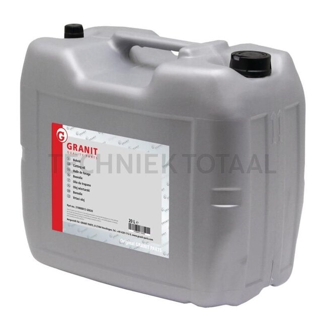 GRANIT Bohröl 1:20 B wassermischbar Kühlschmiermittel - 20 Liter