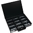 GRANIT BLACK EDITION Grease nipple assortment M6-M10 galvanized in case - 215 pieces