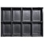 GRANIT BLACK EDITION BE metal box 8 compartments, not filled 8 compartments