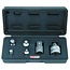 KS Tools 1/2" bit-dopadapter, 1/2" x 5/16", 38mm - 7889114351, 911.4351 | Omschrijving: Innenvierkant nach DIN 3120 / ISO 1174 mit Kugelfangrille