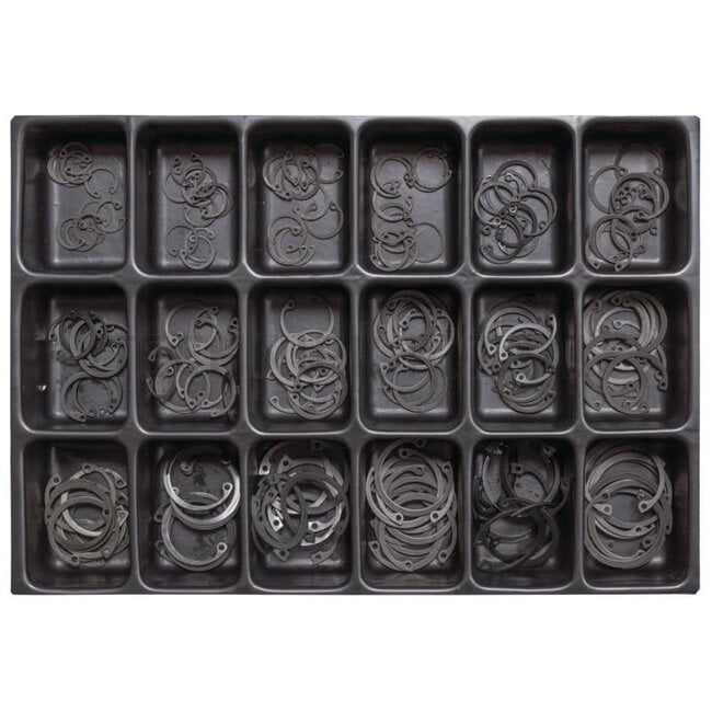 GRANIT BLACK EDITION Circlip assortment (internal) 180 pcs.