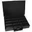 GRANIT BLACK EDITION Metal box 24 compartments, not filled 24 compartments