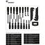 GRANIT BLACK EDITION Insert set, screwdrivers 36 pcs.