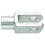 GRANIT Gabelkopf - 48571752 G16X32 V | Ø D: 16 mm | Box contents: 5 | d3: 26 mm | DIN: 71752 | Thread: M16 | Quality: Galvanised | Length: 32 mm | d: 64 mm | g: 72 mm