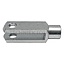 Gabelkopf - 48571752 G10X20 V, 00001835, 26916339, 410001835, 7335191, ZK | Ø D: 10 mm | Kartoninhalt: 10 | d3: 18 mm | DIN: 71752 | Gewinde: M10 | Güte: galvanisch verzinkt | Länge: 20 mm | d: 40 mm | g: 52 mm