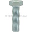 GRANIT Hexagon head bolt M12x40 DIN 933 - 00360134, 360134