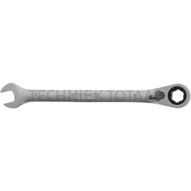 GRANIT BLACK EDITION HeavyGrip ratchet spanner 8 mm