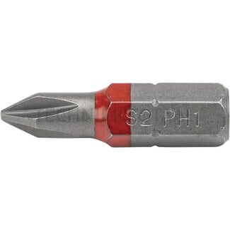 GRANIT BLACK EDITION Pack of 10 1/4" 25mm bit, PH 1 - 10 pcs.