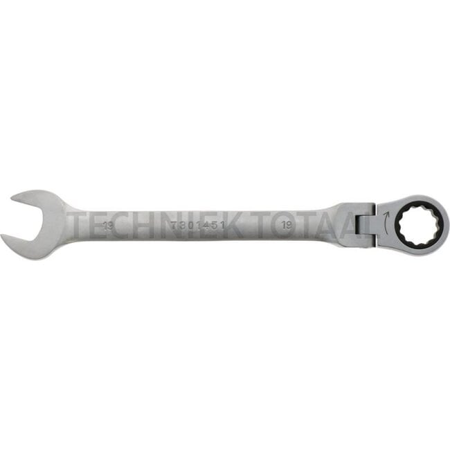 GRANIT BLACK EDITION Jointed ratchet spanner 19 mm - 5034819