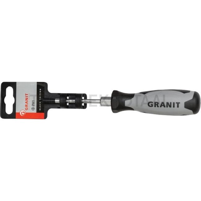 GRANIT BLACK EDITION Screwdriver, PH1, 180 mm - 000047301479, 0000047301479