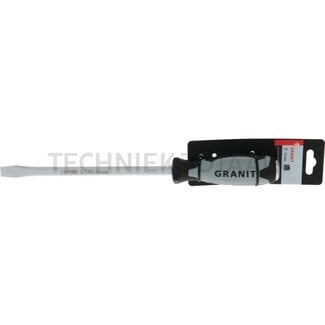 GRANIT BLACK EDITION Screwdriver with striking cap, 12 mm