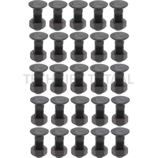 GRANIT Plough bolt M12x35 DIN 608 With nut - 25 pcs. - 3015789