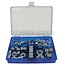 GRANIT Hexagon nut assortment M6-M16, DIN 934, galvanised - 77 pieces