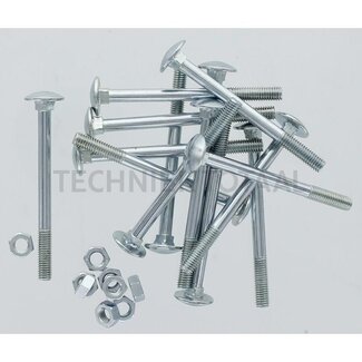 GRANIT Carriage bolt M5x60 - 50 pcs.