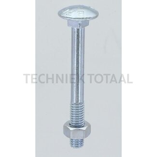 GRANIT Carriage bolt M6x55 - 50 pcs.