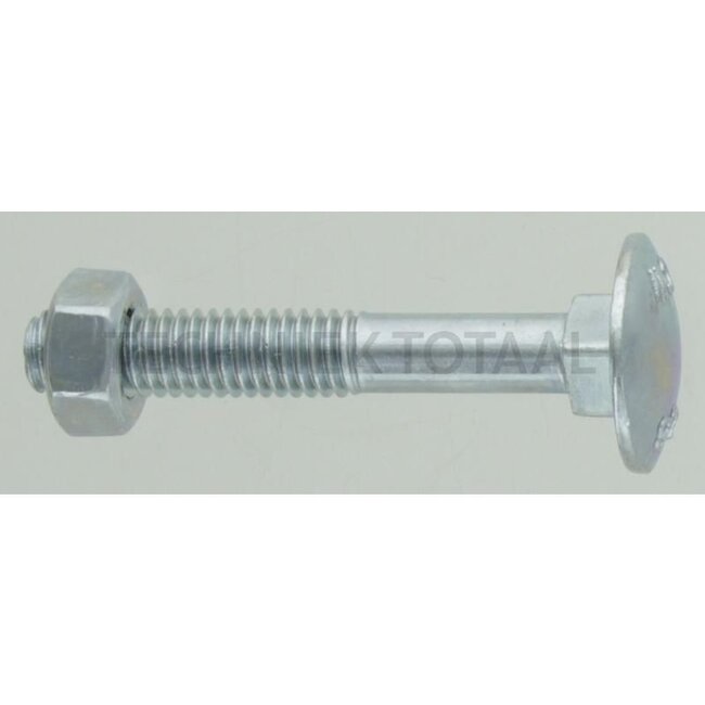 GRANIT Carriage bolt M6x40 DIN 603 Pack of 50 - 50 pcs.