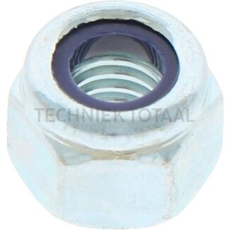GRANIT Sicherungsmutter M6 x 1 mm DIN 982, Schlüsselweite 10 mm, verzinkt - 100 Stück