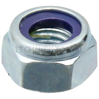 GRANIT Borgmoer M12 x 1,5 mm DIN 985, sleutelmaat 19 mm, verzinkt