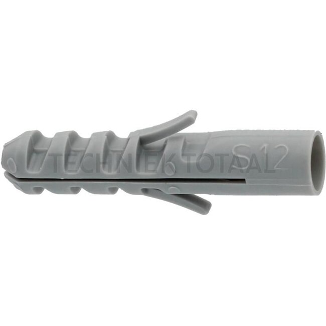 GRANIT Pluggen - 25 stuks - 48705112 | Boorgat-Ø b (mm): 12 | Pluglengte (mm): 60 | Type: S12 | Type/vorm: Pluggen | L (mm): 80 | voor hout- en spaanplaatschroeven met Ø (mm): 8 - 10