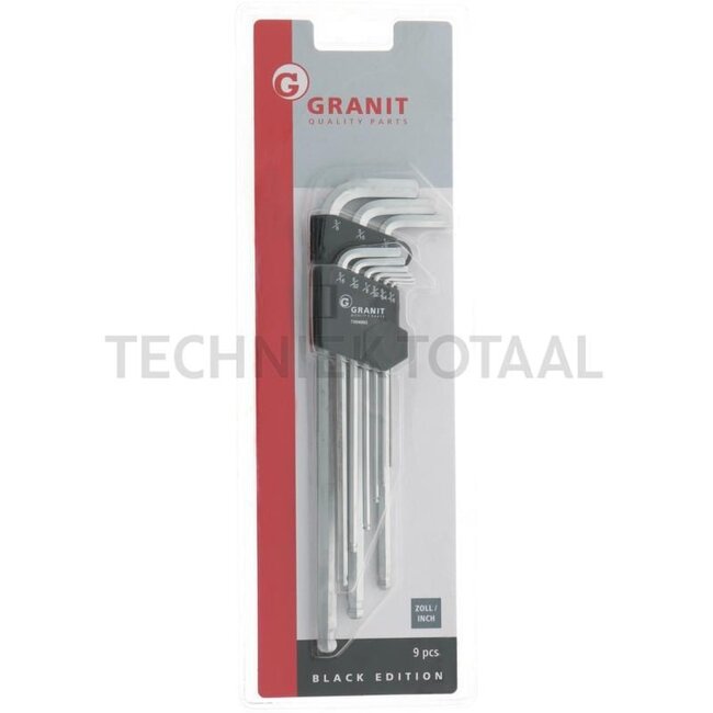 GRANIT BLACK EDITION Key set ¬†9 pcs., imperial