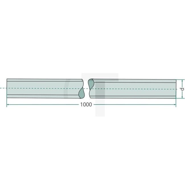 GRANIT Threaded rod M8x1000 DIN 976